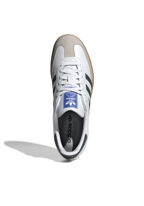 Adidas Samba OG Shoes White Green Gum Unisex ADIDAS ORIGINALS | Sneakers | IE3437-